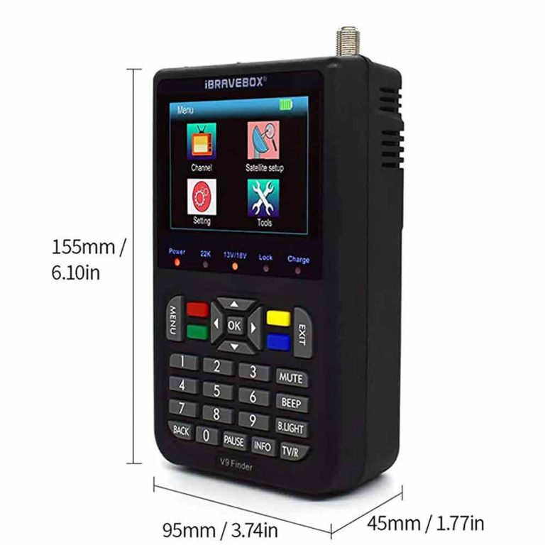 IBRAVEBOX V9 Finder HD Digital Satellite Finder DVB S S2 H 265 Signal