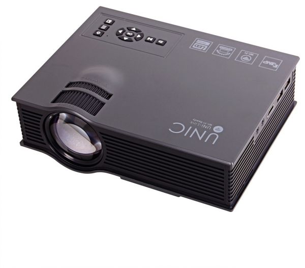 Unic UC46 Home 3D Projector - Black - QatarShoppe.com