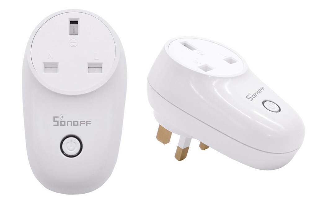 Sonoff S26 WiFi Smart Socket UK Plug Power Sockets Smart Home Switch Work With Alexa Google Assistant IFTTT