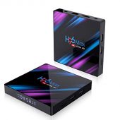 H96 Pro MAX Android 9.0 TV Box 4G 64G Dual Band Wifi 2.4G&5G 4K Blootooth 4.0 Set Top Box USB 3.0 Support 3D Movie