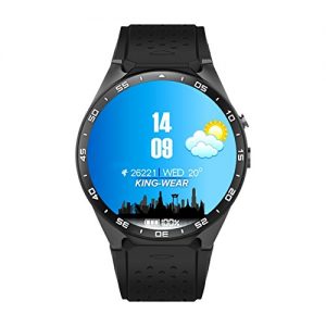 KW88 Smart Watch Waterproof Wifi 3G Smart Watch GPS Android Mobile Phone Watch With Heart rate Camera