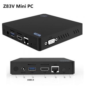Beelink Z83V Licensed Windows 10 64Bit Intel Atom X5 Z8350 4K MINI PC 2GB/32GB 2.4G/5.8G WIFI Gigabit LAN Bluetooth HDMI USB3.0