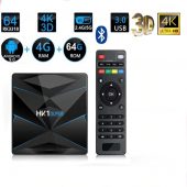 HK1 Super Android 9.0 TV BOX Rockchip RK3318 4GB RAM 64G ROM USB 3.0 2.4G/5G Dual WIFI BT4.0 HDR 4K 3D Set Top Box Media Player