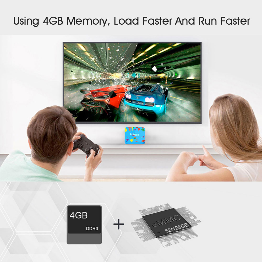 H96 Mini H6 Allwinner H6 4GB RAM 128GB ROM 5G WIFI bluetooth 4.0 Android 9.0 4K 6K TV Box