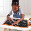 Tumama Portable Drawing Board Book DIY Blackboard Painting Repeatable Coloring Book