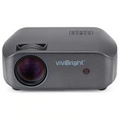 VIVIBRIGHT F10 LCD Home Entertainment Video Projector 2800 Lumens - Black