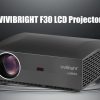 VIVIBRIGHT f30 1080P Android Projector, 1920x1080 Native Pixels, Consumer Class Video Entertainment Full HD Projector, 4200 White Light LED Brightness, SPDIF Interface with HiFi Sound Quality