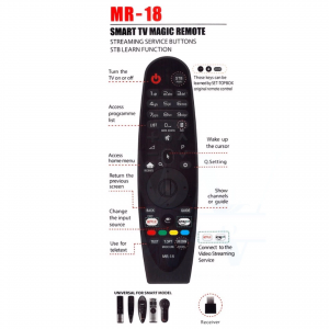 MR-18 SMART TV MAGIC REMOTE suitalbe for LG