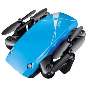 S9 Micro Foldable RC Drone - RTF - No Camera - Blue Standard Version