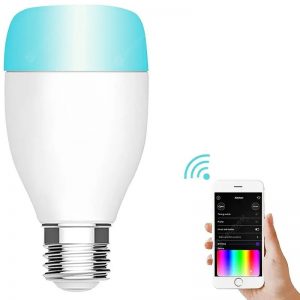 LE7 WiFi Smart Bulb compatible with Alexa Google Home - Crystal Cream
