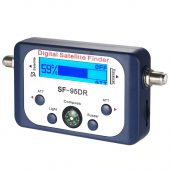 Digital Satellite Finder SF-95DR Meter Satlink Receptor TV Signal Receiver Sat Decoder Satfinder Compass LCD FTA Dish