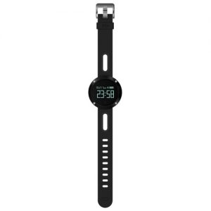DM58 Smart Band Bluetooth Sport Watch Wristleband Bracelet 0.95 inch OLED Large Round Display - Black