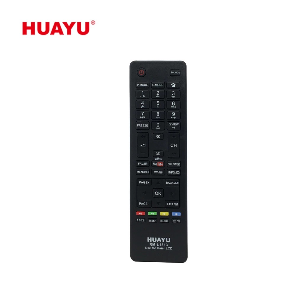 Haier TV Compatible Remote Control- Huayu RM-L1313 LCD LED TV Remote Control