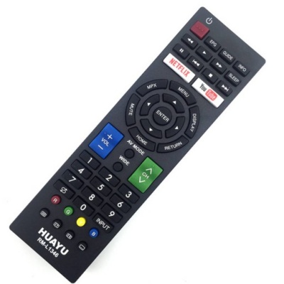 Sharp TV Compatible Remote Control- Huayu RM-L1346 LCD LED TV Remote Control
