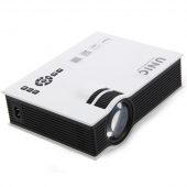 Unic UC68 WiFi Projector- Portable LED 1800 Lumens Home Cinema Projector - White3