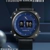 TEEKEY'S TK3163 Men Luxury Brand Rolling Time Leather Watch