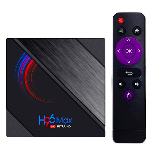 Smart Tv Box Tv Accesorio Compatible con Hd 6k H616 Decodificador para  Android 10.0