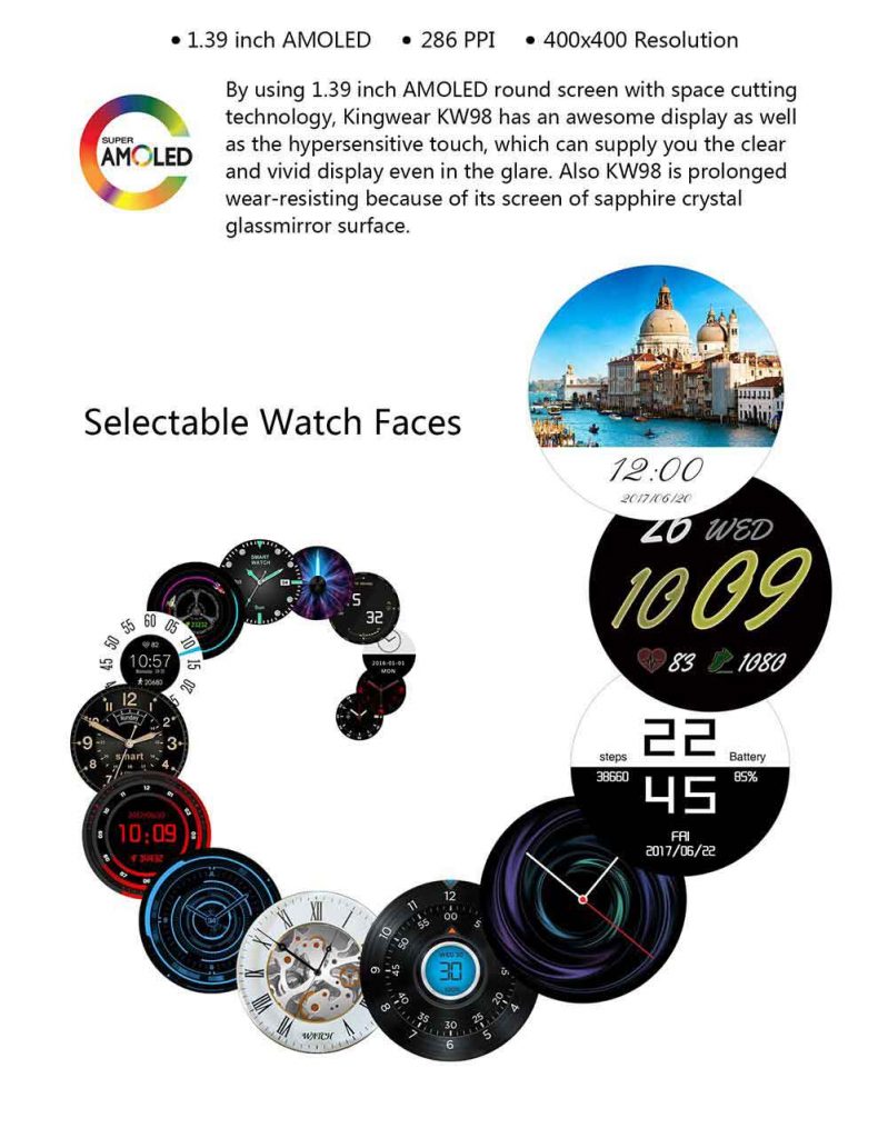 kw98 smartwatch