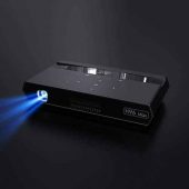 H96 Max Smart DLP Projector - Portable Android Projector - Black
