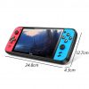 Black Hawk X16 Handheld Video Game Console 6.5 Inch 8G Retro Game - Blue and Red