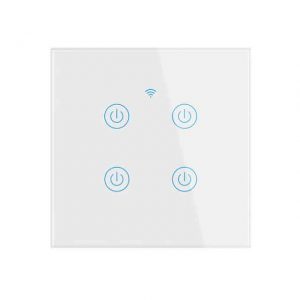 DS-101 Wifi Smart Touch Switch 4 Gang Wireless Wall Light Switch