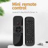 M8 Air Mouse Google Voice Remote Control 2.4G Mini Wireless Keyboard IR Learning Gyro