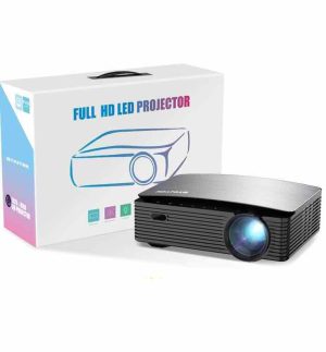 Byintek K25 WiFi Projector - 1080p Full HD 600 ANSI Lumens LED Projector