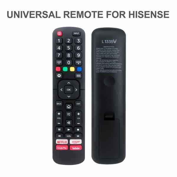 Hisense TV Compatible Remote - Smash L 1335 LCD LED TV Universal Remote Control