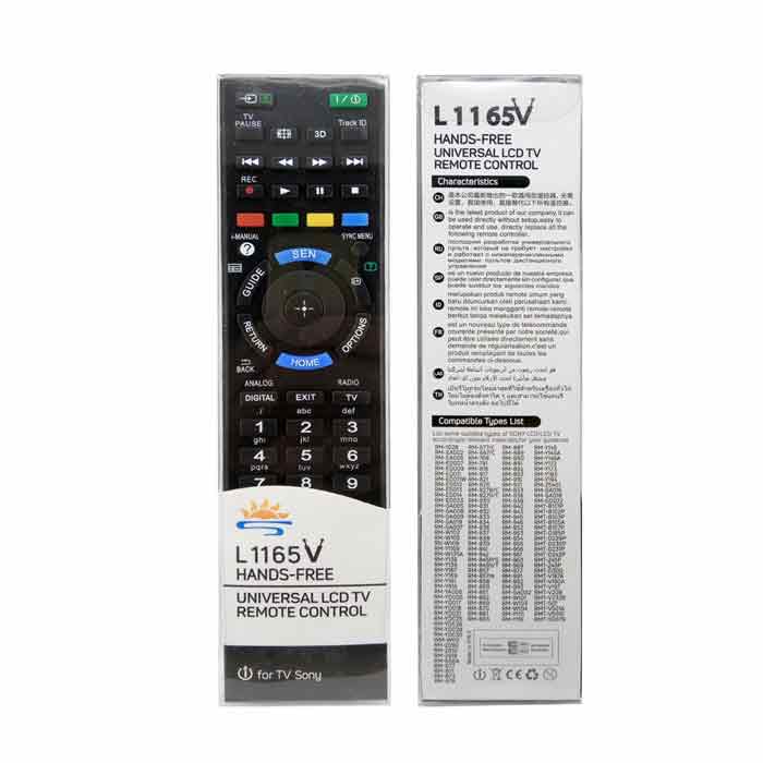 Sony TV Compatible Remote - L 1165 LCD LED TV Universal Remote Control