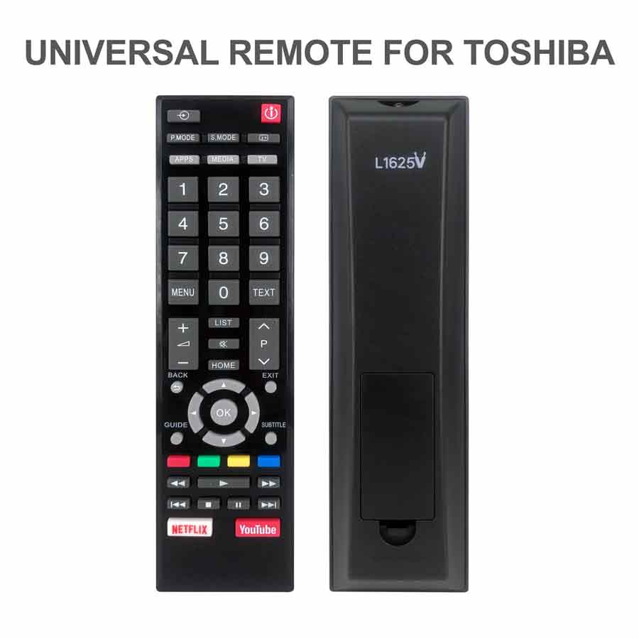 Toshiba TV Compatible Remote – L 1625 LCD LED TV Universal Remote Control