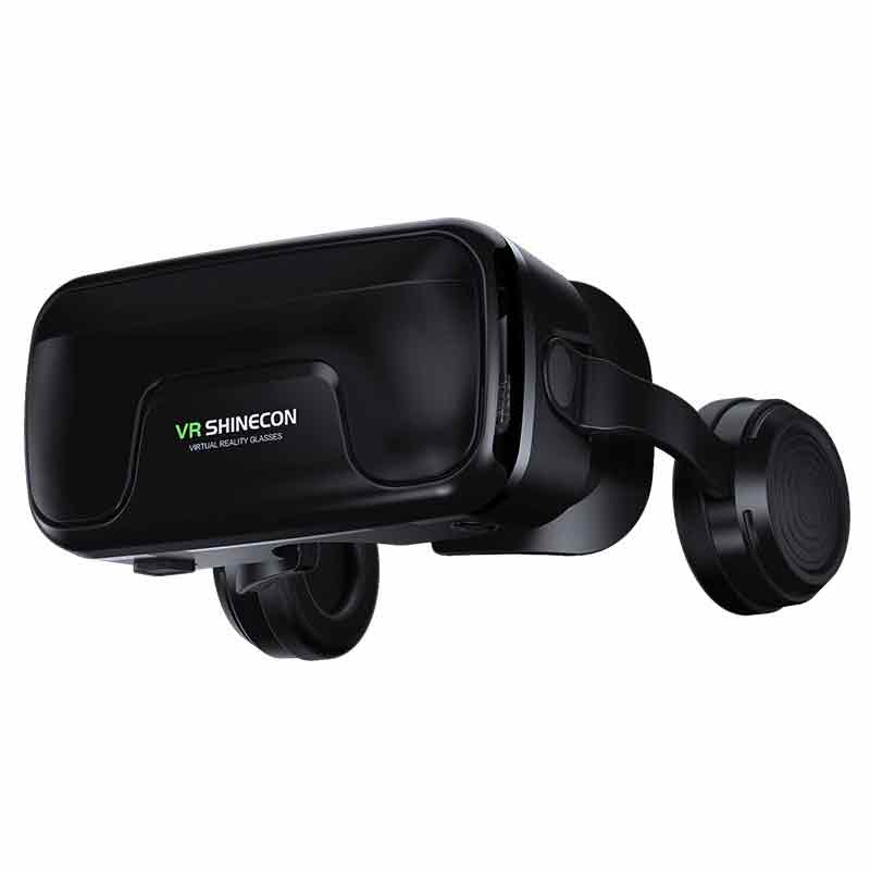 VR Shinecon 10.0 Virtual Reality Casque 3D Glasses for Smartphones - Black