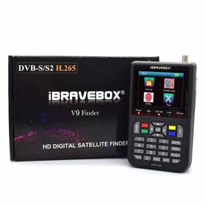 iBRAVEBOX V9 Finder HD Digital Satellite Finder DVB-S/S2 H.265 Signal Meter