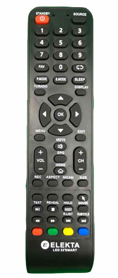 Elekta TV Universal Remote Control
