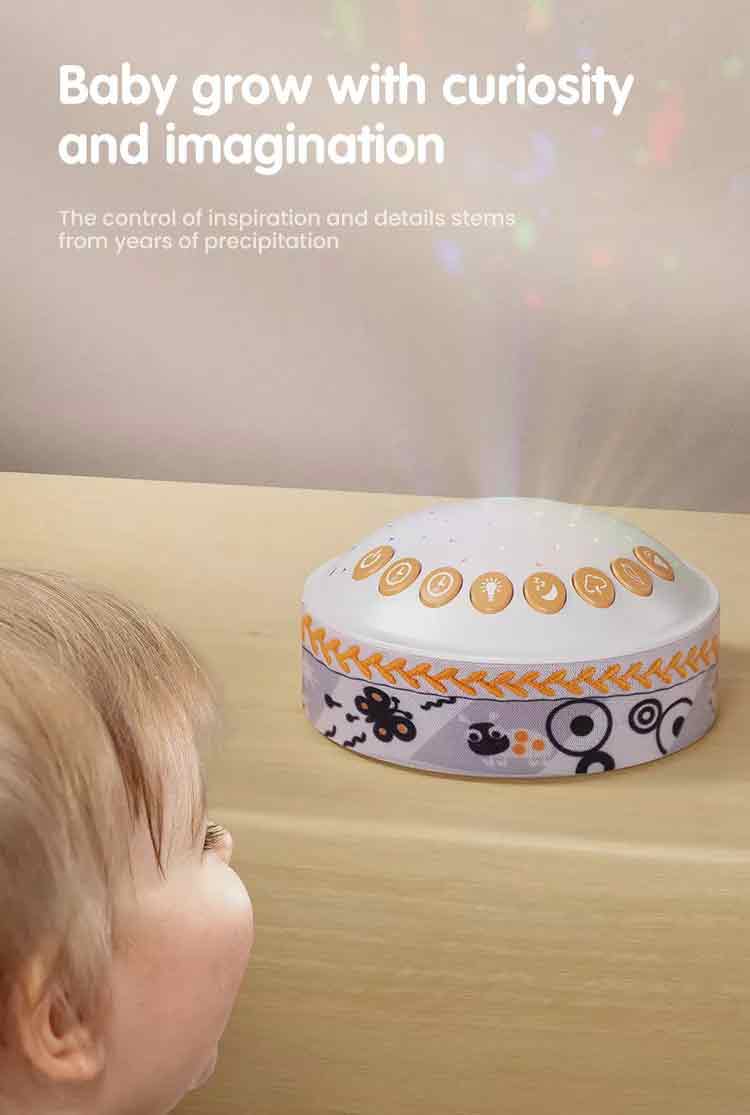 Tumama TM199 Baby Sleep Soother Machine- Projection Toy With Remote control