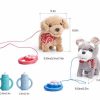 Tumama TM280 Electric Plush Dog - Fluffy Puppy 2 Pcs Walking Toy With Remote Control