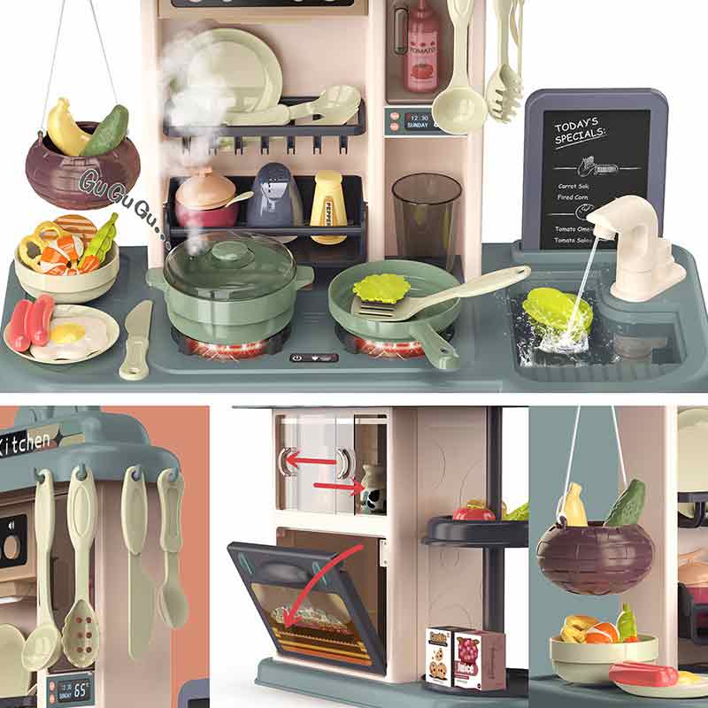 BeibeGood Kitchen Pretend Play Tool Set Toy - QatarShoppe.com