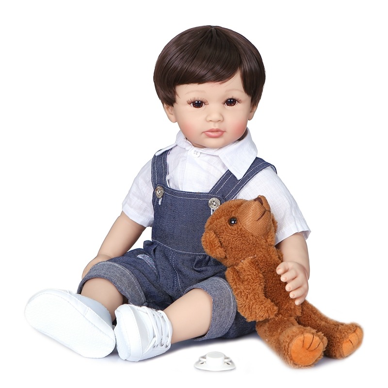 Npk Realistic Soft Baby Doll Full Silicone Body - QatarShoppe.com
